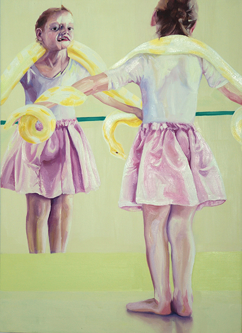the ballet 2, 2009, 110x80cm